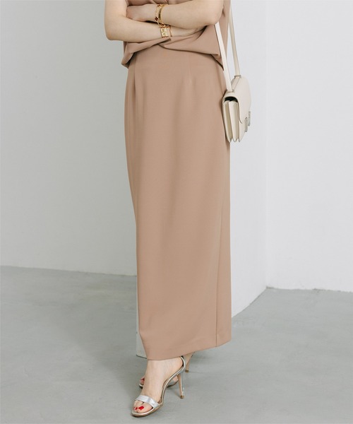 UR'S(ユアーズ)の「ポンチ美シルエットタイトスカート(スカート・レディース・ホワイト/ブラック/ベージュ・L/M/S)」の14枚目の写真