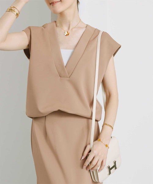 UR'S(ユアーズ)の「ポンチ美シルエットタイトスカート(スカート・レディース・ホワイト/ブラック/ベージュ・L/M/S)」の15枚目の写真