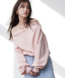 VIS（ビス）の「ドレープスウェットプルオーバー（スウェット）」