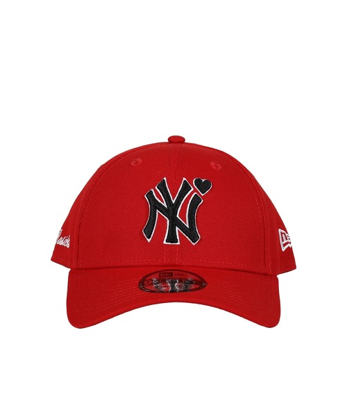 BASICKS(ベイシックス)の「NEWERA YANKEES CAP(キャップ・レディース・レッド/ネイビー/ブラック・OS)」の3枚目の写真