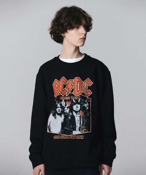 Bravado(ブラヴァド)の「ACDC Highway To Hell Tour 79 Sweatshirt BK (BRENT2317)(スウェット・メンズ・その他・M/L/XL)」の2枚目の写真
