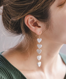 MIHOKO SAKAI/ミホコサカイ ハートパールピアス