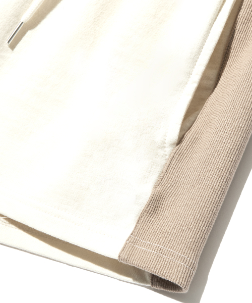 PIECEMAKER(ピースメーカー)の「SIDE RIBBED SWEAT SHORTS (CREAM)(その他パンツ・レディース・その他・FREE)」の7枚目の写真