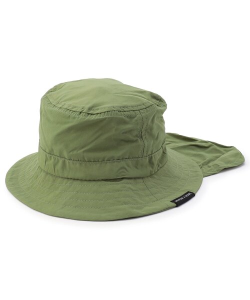 Ampersand（アンパサンド）の「アウトドアハット（ハット・キッズ・レインボー/ネイビー/ラベンダー/ベージュ/カーキ/アイボリー・56/54/52/50/48）」の3枚目の写真