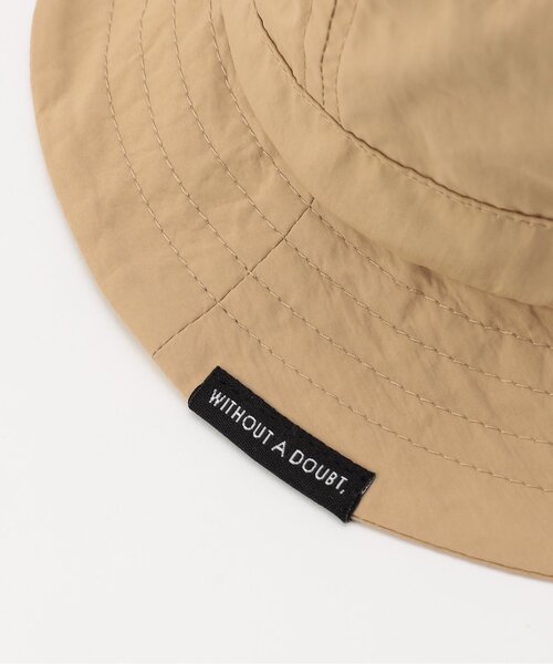 Ampersand（アンパサンド）の「アウトドアハット（ハット・キッズ・レインボー/ネイビー/ラベンダー/ベージュ/カーキ/アイボリー・56/54/52/50/48）」の21枚目の写真