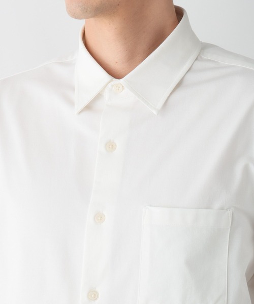 GLOBAL WORK（グローバルワーク）の「ストレッチジャージーシャツ/601054（シャツ/ブラウス・メンズ・ブルー/オフホワイト・X-LARGE/LARGE/MEDIUM/SMALL）」の19枚目の写真