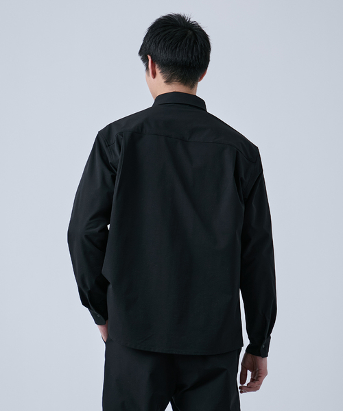 B.C STOCK（ベーセーストック）の「C.H.G トレイルシャツ（シャツ/ブラウス・メンズ・ブラック/チャコールグレー・LARGE/MEDIUM）」の6枚目の写真