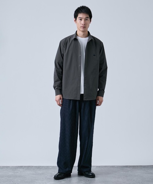 B.C STOCK（ベーセーストック）の「C.H.G トレイルシャツ（シャツ/ブラウス・メンズ・ブラック/チャコールグレー・LARGE/MEDIUM）」の7枚目の写真