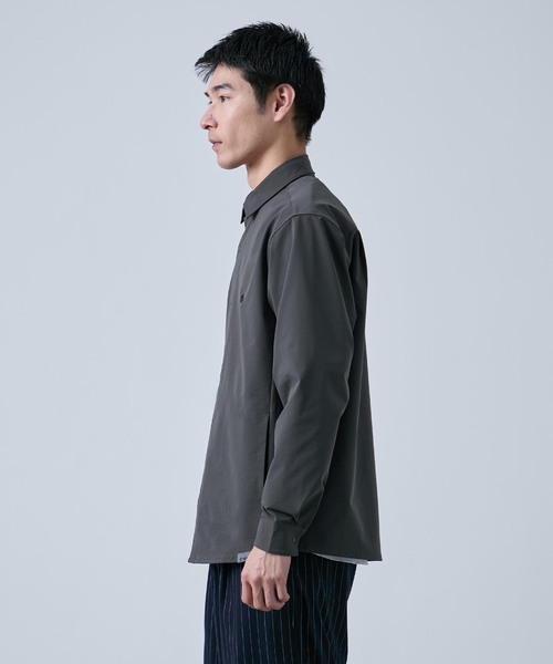 B.C STOCK（ベーセーストック）の「C.H.G トレイルシャツ（シャツ/ブラウス・メンズ・ブラック/チャコールグレー・LARGE/MEDIUM）」の9枚目の写真