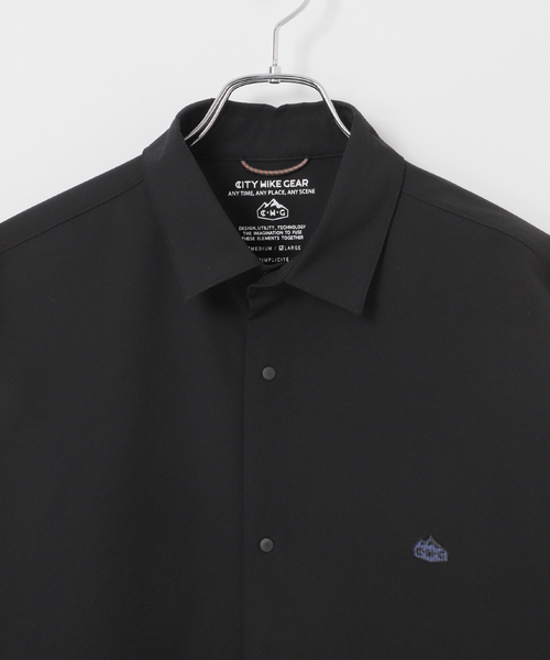 B.C STOCK（ベーセーストック）の「C.H.G トレイルシャツ（シャツ/ブラウス・メンズ・ブラック/チャコールグレー・LARGE/MEDIUM）」の12枚目の写真