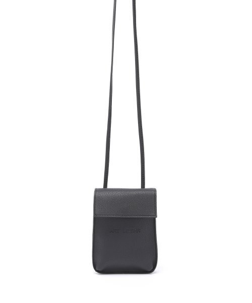 ART MUSHR(アートマッシュール)の「seek mini leather bag ver1 (black)(メッセンジャーバッグ・レディース・その他・FREE)」の2枚目の写真