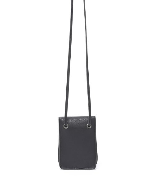 ART MUSHR(アートマッシュール)の「seek mini leather bag ver1 (black)(メッセンジャーバッグ・レディース・その他・FREE)」の3枚目の写真