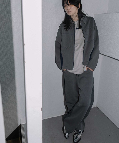 MARECHAL TERRE(マルシャルテル)の「コンビネーションジップブルゾン(ブルゾン・レディース・ブラック/チャコールグレー/グレー/ネイビー・MEDIUM)」の21枚目の写真