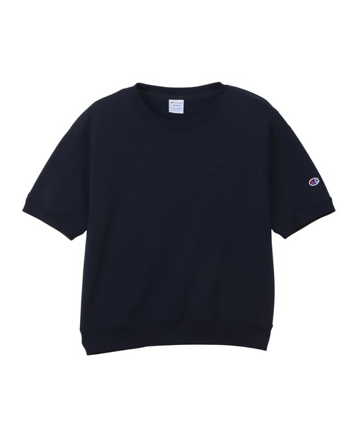 Champion(チャンピオン)の「【Champion/チャンピオン】レディース ショートスリーブクルーネックスウェットシャツ(スウェット・レディース・レッド系その他3/オリーブ/ブラック/ネイビー/アッシュグレー/オフホワイト・LARGE/MEDIUM)」の5枚目の写真