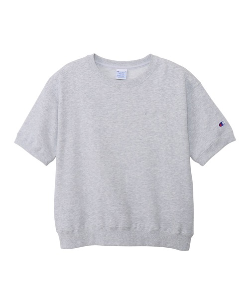Champion(チャンピオン)の「【Champion/チャンピオン】レディース ショートスリーブクルーネックスウェットシャツ(スウェット・レディース・レッド系その他3/オリーブ/ブラック/ネイビー/アッシュグレー/オフホワイト・LARGE/MEDIUM)」の3枚目の写真