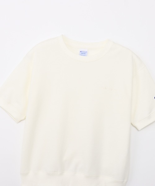 Champion(チャンピオン)の「【Champion/チャンピオン】レディース ショートスリーブクルーネックスウェットシャツ(スウェット・レディース・レッド系その他3/オリーブ/ブラック/ネイビー/アッシュグレー/オフホワイト・LARGE/MEDIUM)」の21枚目の写真