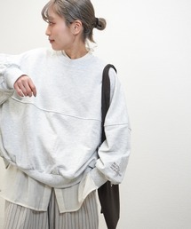 gossara | ドルマンボリューム袖PO(スウェット)