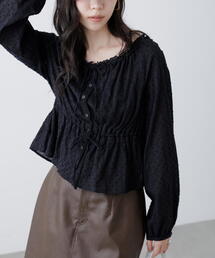 FREE'S MART | ◆コットンレースペプラムブラウス(シャツ/ブラウス)