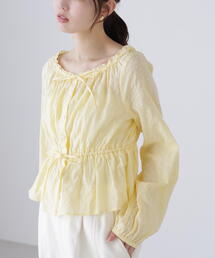 FREE'S MART | ◆コットンレースペプラムブラウス(シャツ/ブラウス)