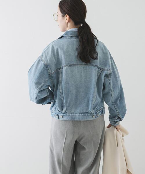 Levi's(リーバイス)の「LEVI’S EXCLUSIVE 90S TRUCKER(デニムジャケット・レディース・ライトインディゴブルー・X-SMALL)」の5枚目の写真