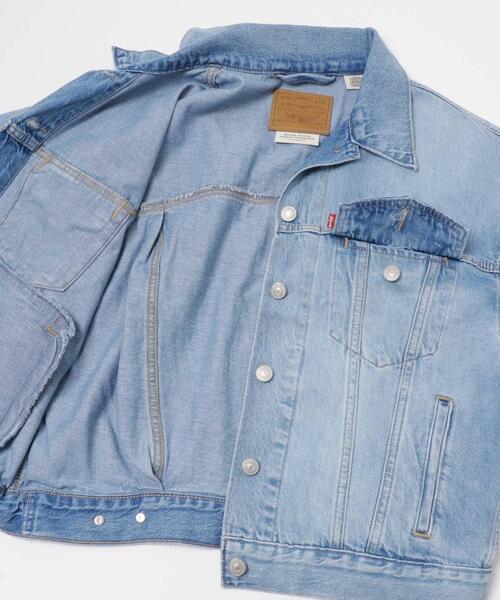 Levi's(リーバイス)の「LEVI’S EXCLUSIVE 90S TRUCKER(デニムジャケット・レディース・ライトインディゴブルー・X-SMALL)」の11枚目の写真