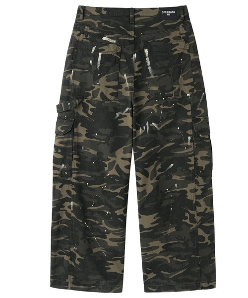 OY（オーワイ）の「『OY/オーワイ』PAINTED CARGO PANTS/ペインテッドカーゴパンツ（カーゴパンツ・メンズ・カモフラージュ・L/M/S）」の9枚目の写真