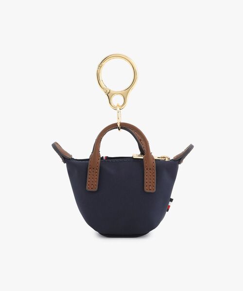 TOMMY HILFIGER（トミーヒルフィガー）の「ナノトートバッグチャーム（キーケース/キーアクセサリー・レディース・ネイビー/レッド・FREE）」の3枚目の写真
