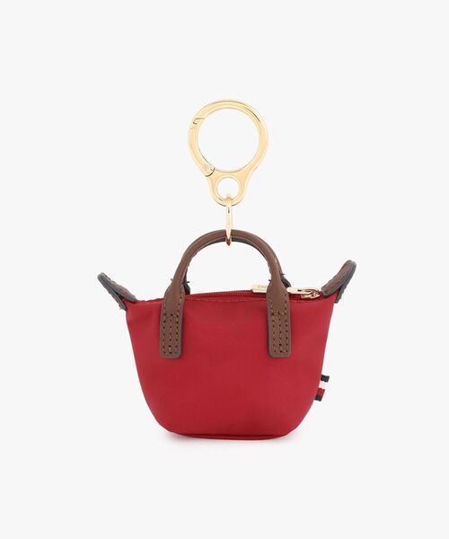 TOMMY HILFIGER（トミーヒルフィガー）の「ナノトートバッグチャーム（キーケース/キーアクセサリー・レディース・ネイビー/レッド・FREE）」の7枚目の写真