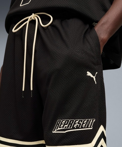 PUMA(プーマ)の「PUMA REPRESENT SHORT I(プーマ リプレゼント ショーツ I)(その他パンツ・メンズ・ブラック系・MEDIUM/LARGE/X-LARGE)」の6枚目の写真