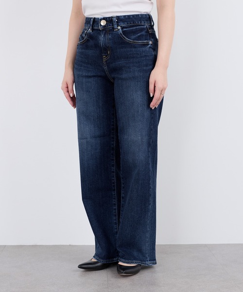 RED CARD TOKYO(レッドカード)の「【RED CARD TOKYO】35th Anniversary Wide Straight-ワイドストレートデニム(デニムパンツ・レディース・ダークネイビー・23/24)」の21枚目の写真