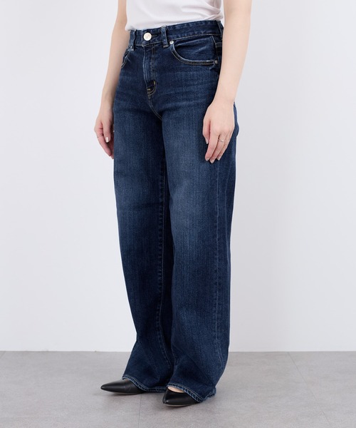 RED CARD TOKYO(レッドカード)の「【RED CARD TOKYO】35th Anniversary Wide Straight-ワイドストレートデニム(デニムパンツ・レディース・ダークネイビー・23/24)」の22枚目の写真