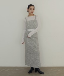 hellam（へラム）の「MIXヤーンスラブニットタイトスカート（スカート）」