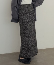 hellam（へラム）の「MIXヤーンスラブニットタイトスカート（スカート）」