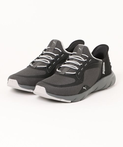 PUMA(プーマ)の「PUMA プーマ SOFTRIDE FLEX LACE EASE IN ALT 軽量 レディーススニーカー(ソフトライドフレックスレースイーズイン)(スニーカー・レディース・オフホワイト/ネイビー/グレー系その他・22.5cm/23.0cm/23.5cm/24.0cm/24.5cm/25.0cm/25.5cm)」の1枚目の写真