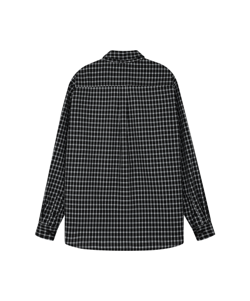 PROCESS(プロセス)の「Tatan Check Shirt - Black(シャツ/ブラウス・メンズ・その他・FREE)」の3枚目の写真