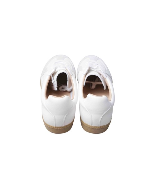 GERMAN TRAINER（ジャーマントレーナー）の「【RS】【GERMAN TRAINER】ジャーマントレーナー/レザースニーカー（スニーカー・メンズ・ホワイト/ブラック・43/42/41/40/44）」の5枚目の写真