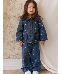 JAMIE KAY（ジェイミーケイ）の「フラワーデニムパンツJosie Floral Denim（デニムパンツ）」