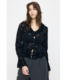 MOUSSY | FRILL LACE ブラウス(Tシャツ/カットソー)
