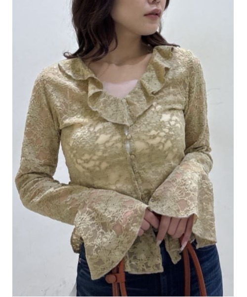 FRILL LACE ブラウス（シャツ/ブラウス）｜MOUSSY（マウジー）の