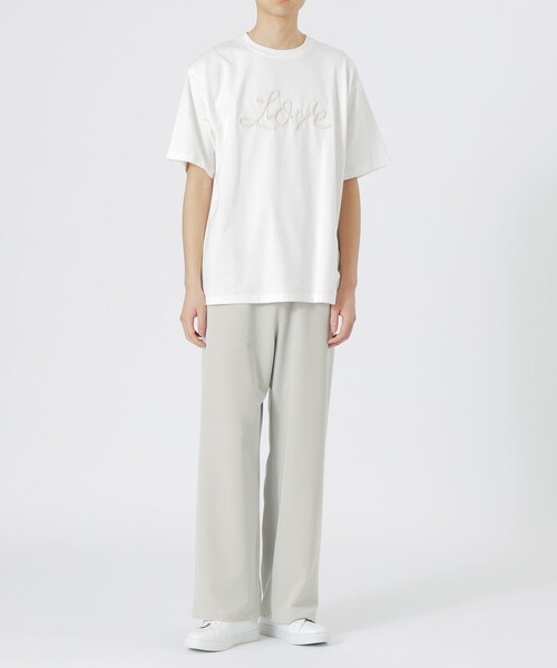 LOVELESS(ラブレス)の「コードピケイージーワイドパンツ(その他パンツ・メンズ・ライトグレー/ネイビー・L/M/S)」の15枚目の写真