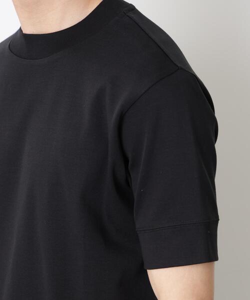 NANO universe(ナノユニバース)の「「FORMAL JERSEY」モックネックカットソー半袖(Tシャツ/カットソー・メンズ・ホワイト/ブラック/グリーン系その他4・S/L/M)」の14枚目の写真