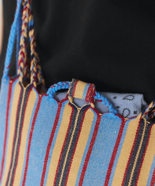 DULTON(ダルトン)の「DULTON/ダルトン HAMMOCK SACOCHE ハンモック ストライプ サコッシュバッグ(ショルダーバッグ・レディース・レッド/グリーン/イエロー/ダークグリーン/サックスブルー/オリーブ・ONE SIZE)」の18枚目の写真