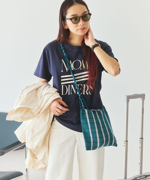 DULTON(ダルトン)の「DULTON/ダルトン HAMMOCK SACOCHE ハンモック ストライプ サコッシュバッグ(ショルダーバッグ・レディース・レッド/グリーン/イエロー/ダークグリーン/サックスブルー/オリーブ・ONE SIZE)」の22枚目の写真