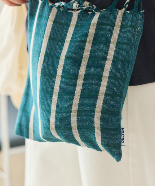 DULTON(ダルトン)の「DULTON/ダルトン HAMMOCK SACOCHE ハンモック ストライプ サコッシュバッグ(ショルダーバッグ・メンズ・レッド/グリーン/イエロー/ダークグリーン/サックスブルー/オリーブ・ONE SIZE)」の13枚目の写真