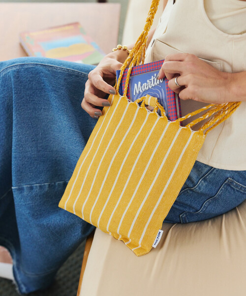 DULTON(ダルトン)の「DULTON/ダルトン HAMMOCK SACOCHE ハンモック ストライプ サコッシュバッグ(ショルダーバッグ・メンズ・レッド/グリーン/イエロー/ダークグリーン/サックスブルー/オリーブ・ONE SIZE)」の22枚目の写真