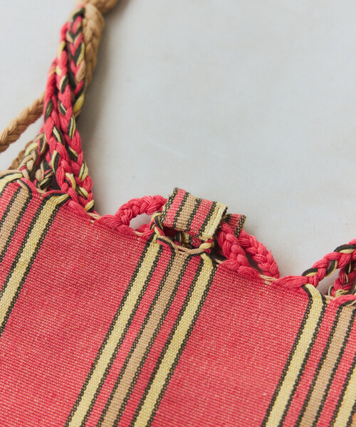 DULTON(ダルトン)の「DULTON/ダルトン HAMMOCK SACOCHE ハンモック ストライプ サコッシュバッグ(ショルダーバッグ・メンズ・レッド/グリーン/イエロー/ダークグリーン/サックスブルー/オリーブ・ONE SIZE)」の17枚目の写真