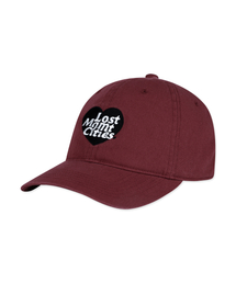 LMC( )��HEART LOGO 6PANEL CAP brick(�L���b�v)