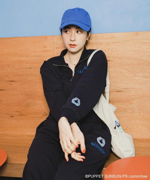 SENSE OF PLACE by URBAN RESEARCH（センスオブプレイスバイアーバンリサーチ）の「『ユニセックス』『別注』SUNSUN×SENSE OF PLACE　スウェットパンツ（その他パンツ・レディース・ネイビー/ライトグレー・LARGE/MEDIUM）」の12枚目の写真