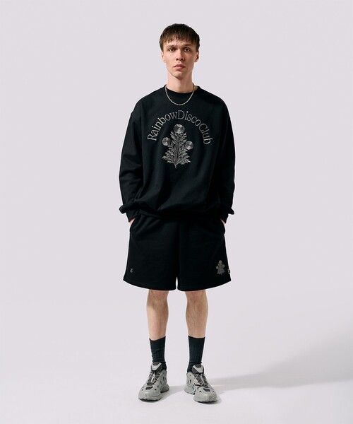 BEAMS T（ビームスティー）の「Rainbow Disco Club × TRIBE WEAR / Sweat（スウェット・メンズ・ブラック・XL/L/M/S）」の15枚目の写真