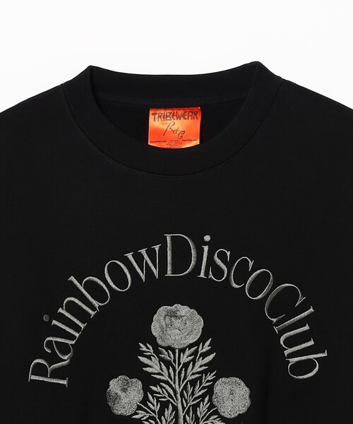 BEAMS T（ビームスティー）の「Rainbow Disco Club × TRIBE WEAR / Sweat（スウェット・メンズ・ブラック・XL/L/M/S）」の17枚目の写真